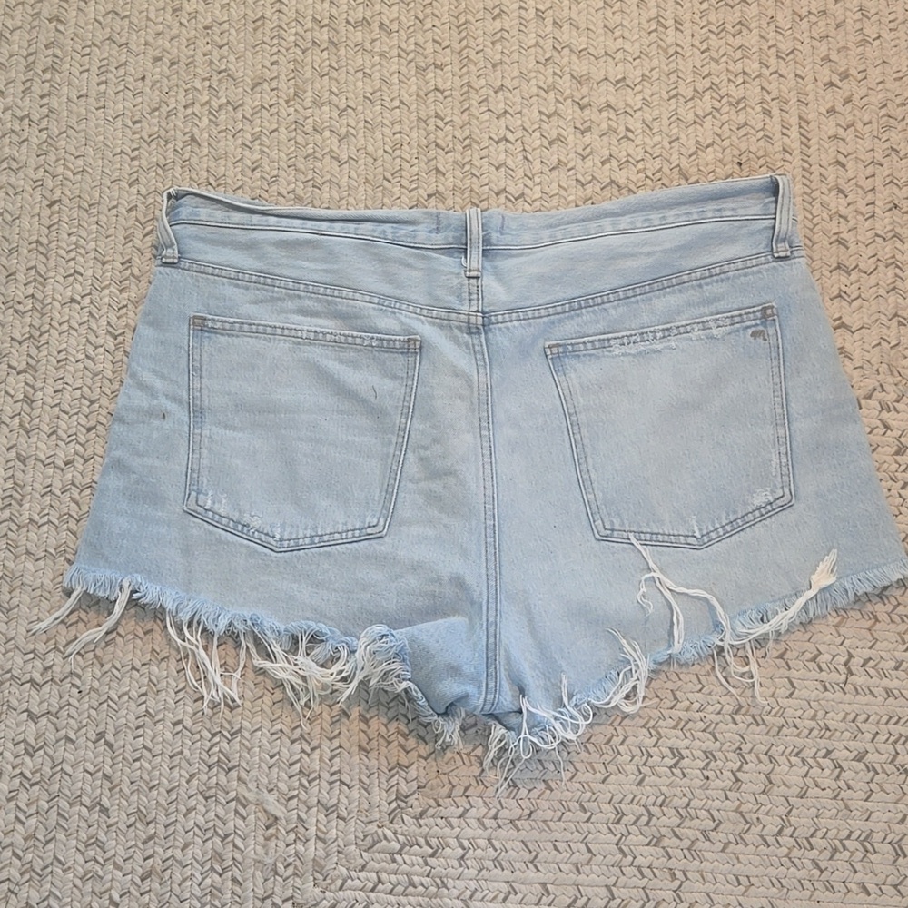Madewell Buttonfly Relaxed Denim Shorts - Picture 3 of 3